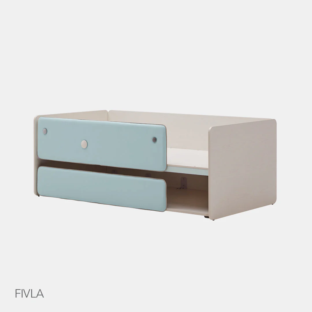 iloom Cabin Bed with Extra Sliding Storage/Bed (Length: 2063mm) more colors available [Pick-up ONLY]