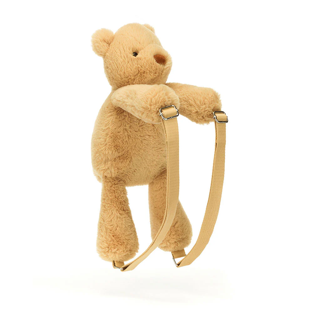 [UK] Jellycat Smudge Bear Backpack 16.9in x 6.3in x 4.7in