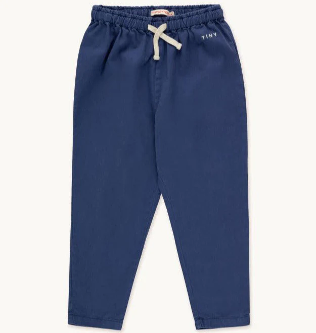 TINYCOTTONS Kids SOLID PANT in Ultramarine 233