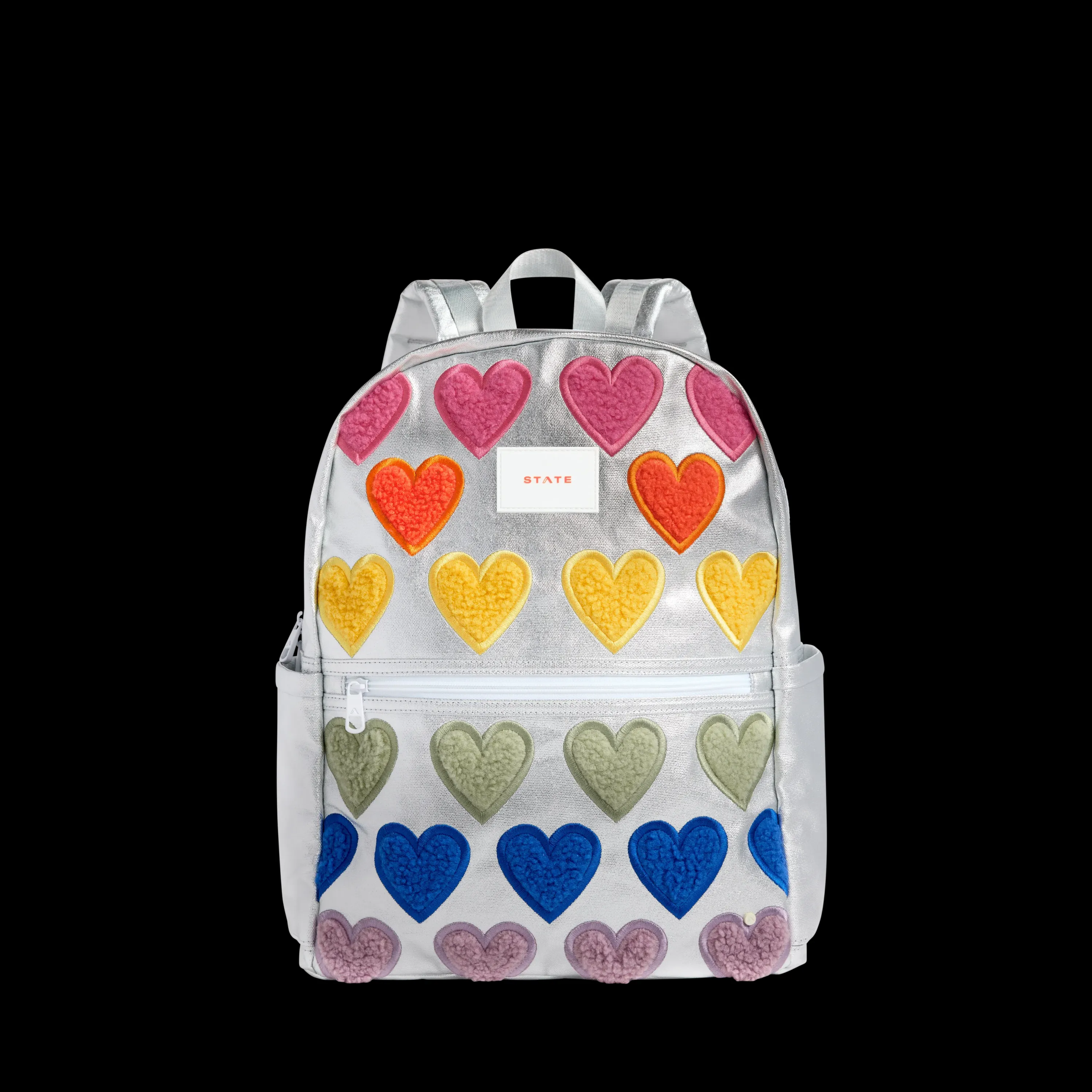 State Bags Kane Kids Double Pocket Large Backpack – FUZZY HEARTS