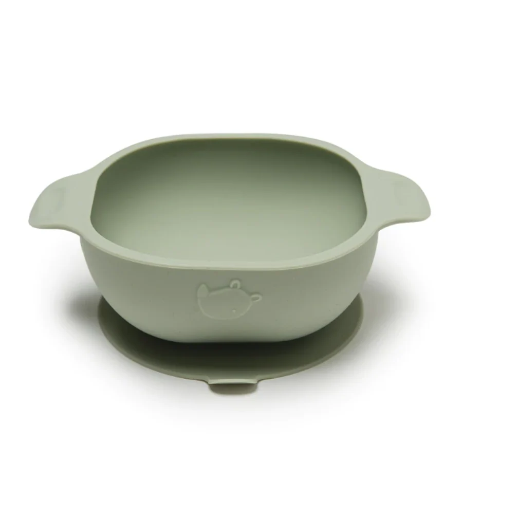 Loulou Lollipop Silicone Suction Snack Bowl – Sage