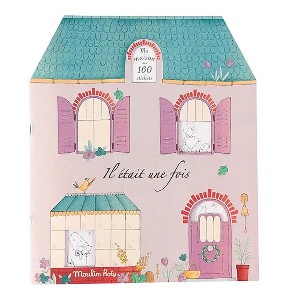 Moulin Roty Coloring Book and Stickers – Once Upon A Time