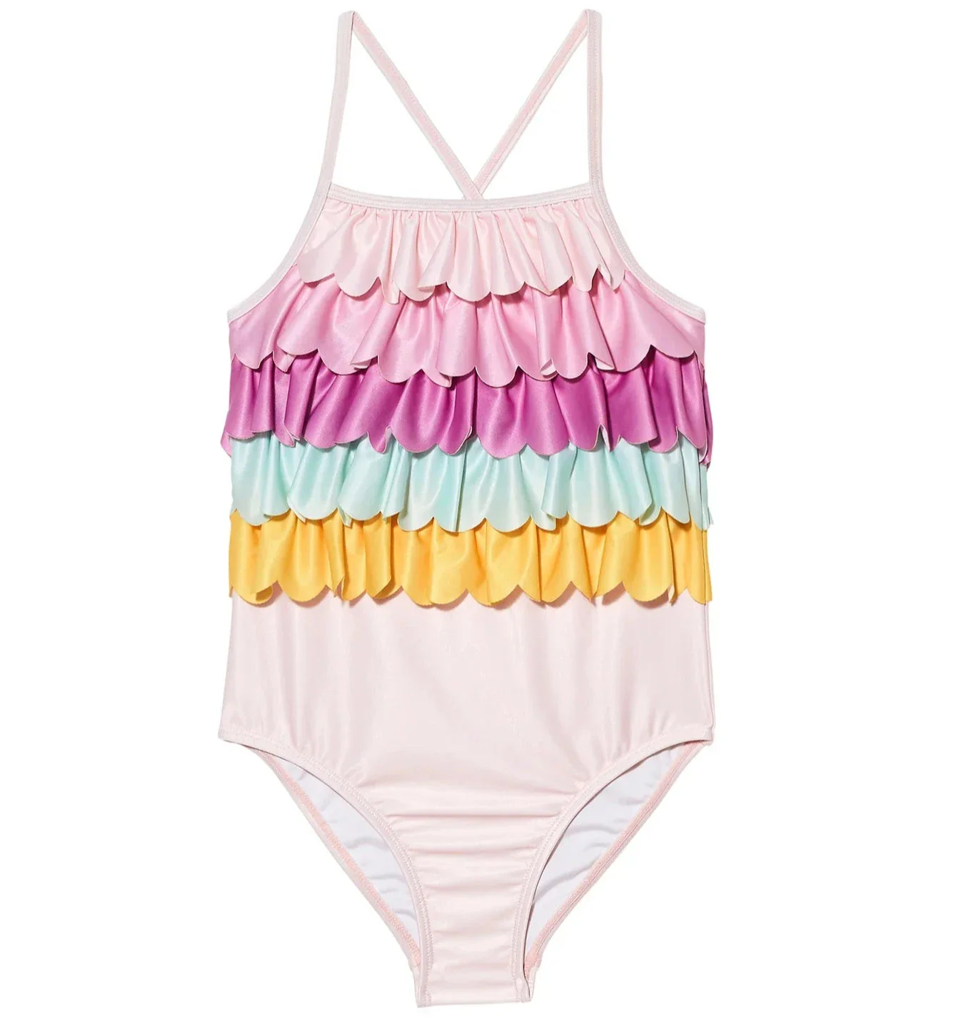 Tutu Du Monde Baby Girl’s COPACABANA Vivid Swimsuit – Heavenly Pink Mix