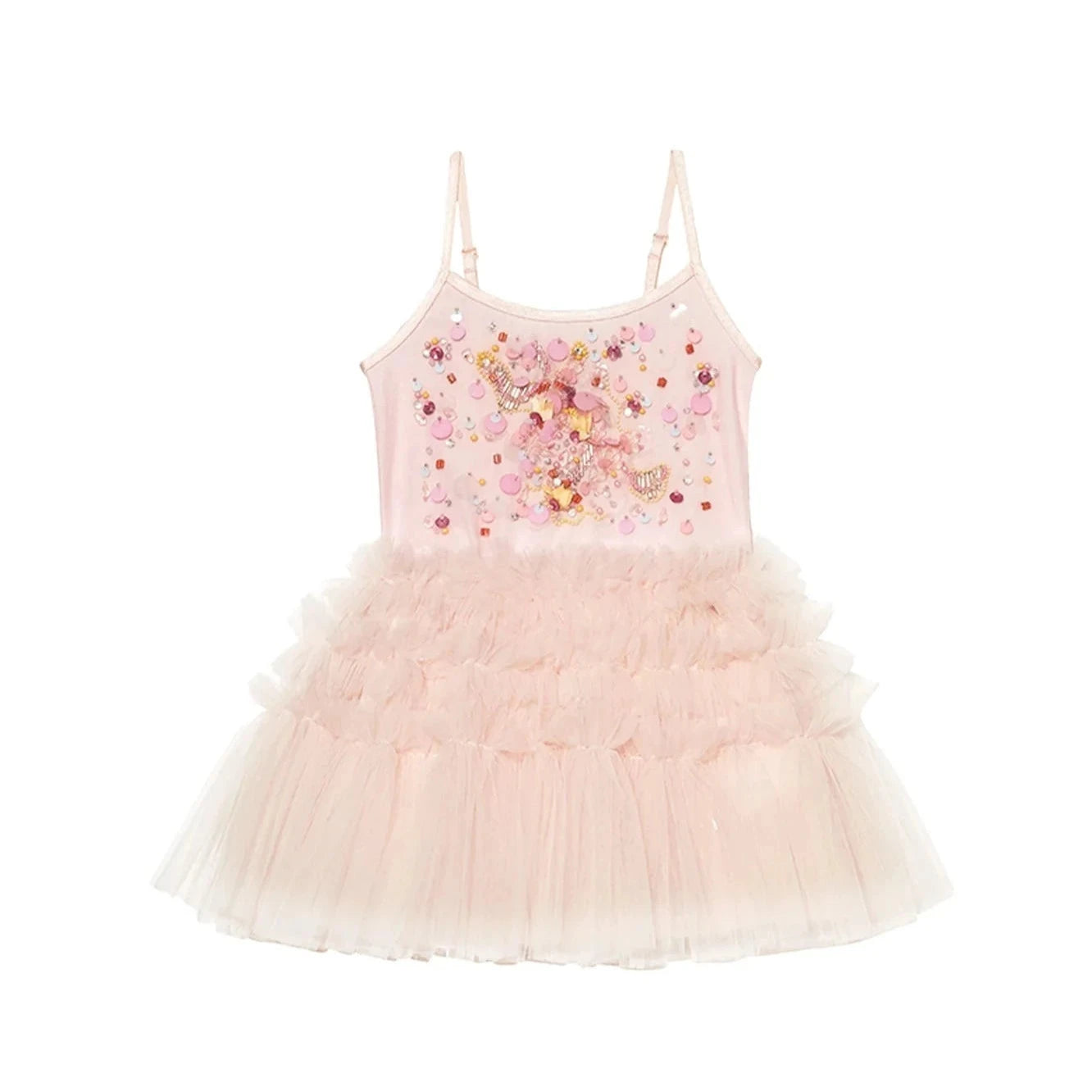 Tutu Du Monde baby Girl’s L’ARTISTE Bebe Govache Tutu Dress – Blush Tint