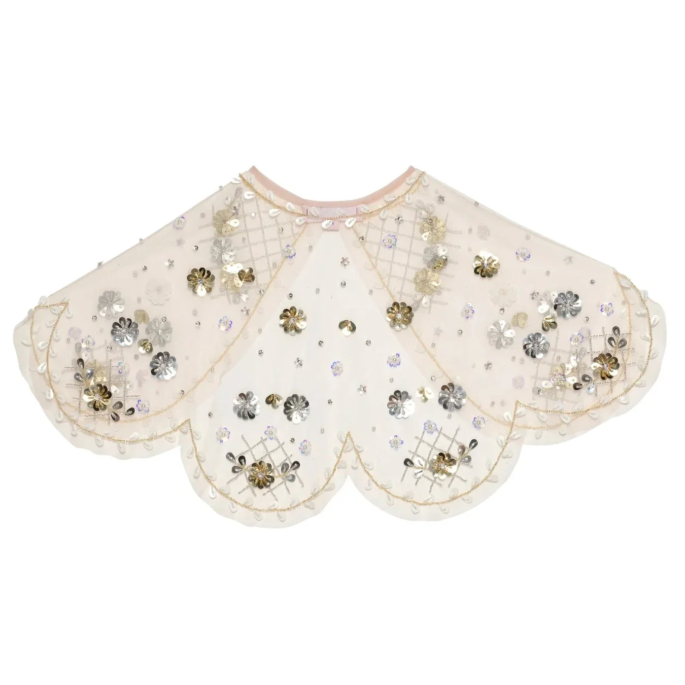 Tutu Du Monde FLORAL REVERIE Golden Daisies Cape – Pink Cloud
