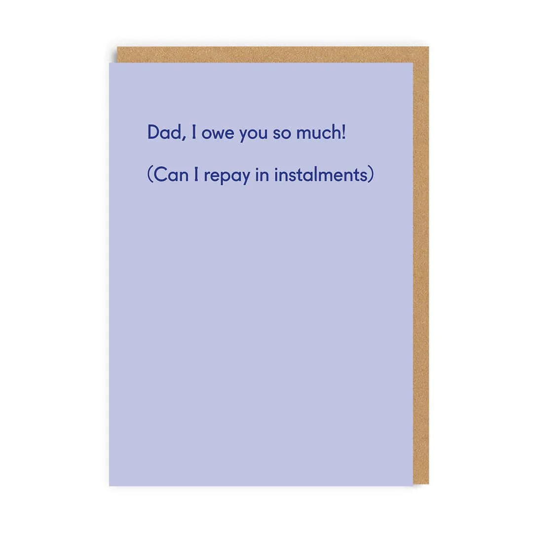Ohh Deer Father’s Day Card [Dad I Owe You So Much]