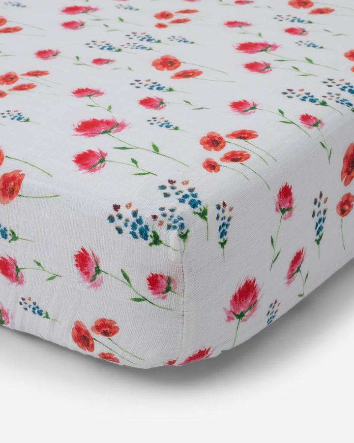 Little Unicorn Cotton Muslin Crib Sheet – Wild Mums