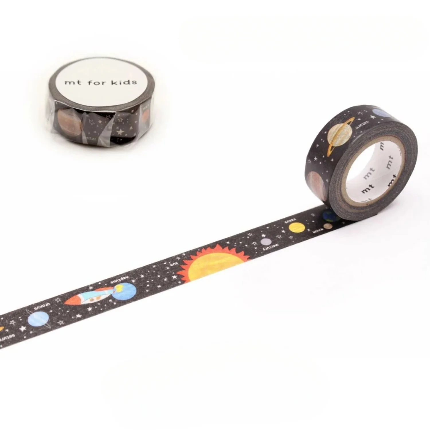 mt for kids Washi Tape – Planet – 15mm