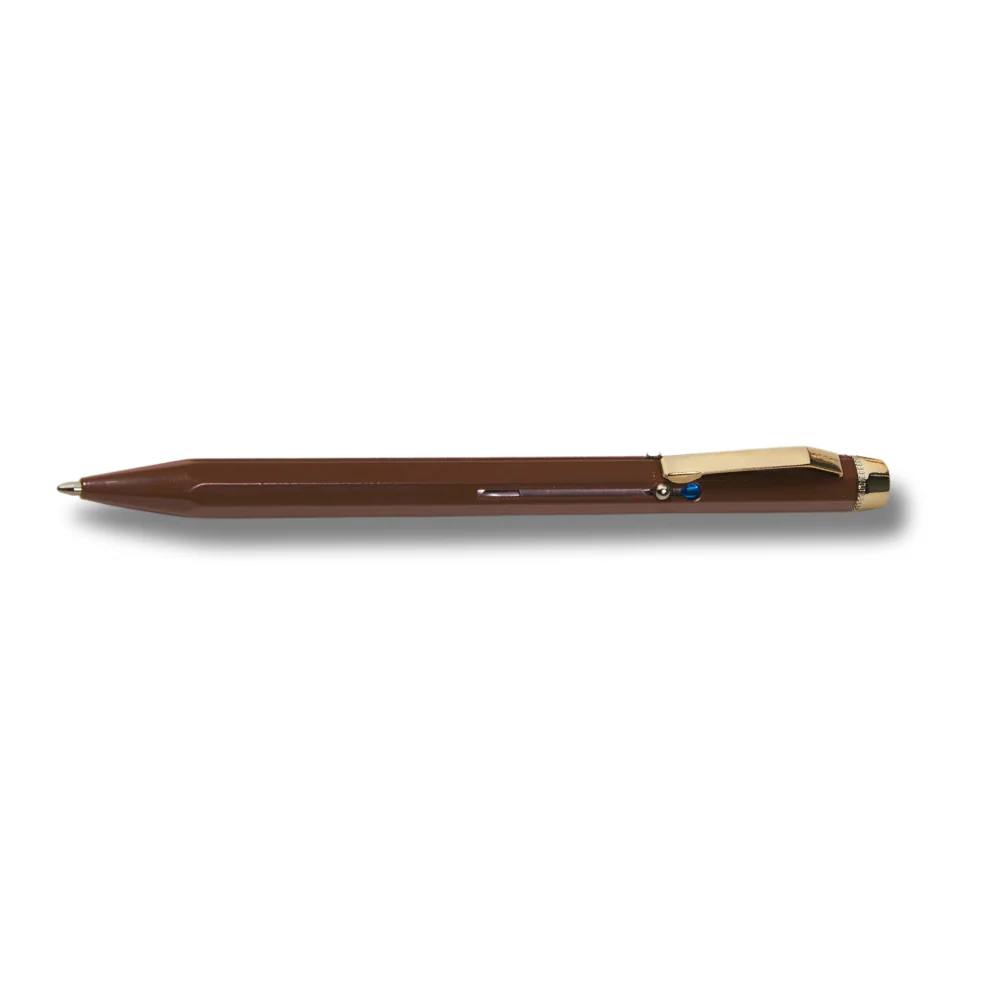 Basic Utility 4-Colour Ballpoint Pen – Mocha Mousse