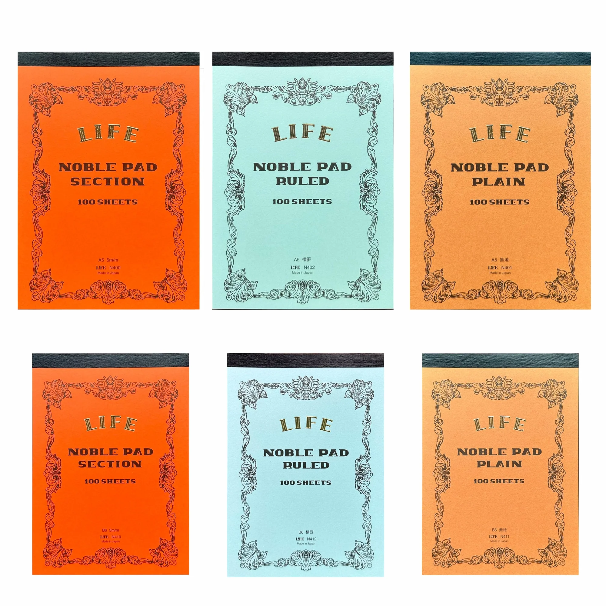 Life Noble Writing Pad [A5 and B6]