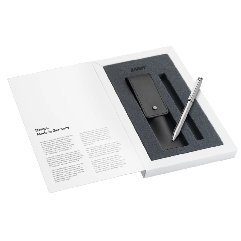 LAMY st Twin Pen and Leather Pouch set