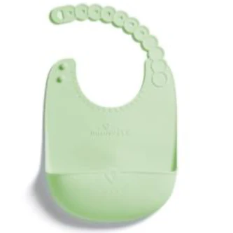 Miniware Roll & Lock Bib – Green (Single)