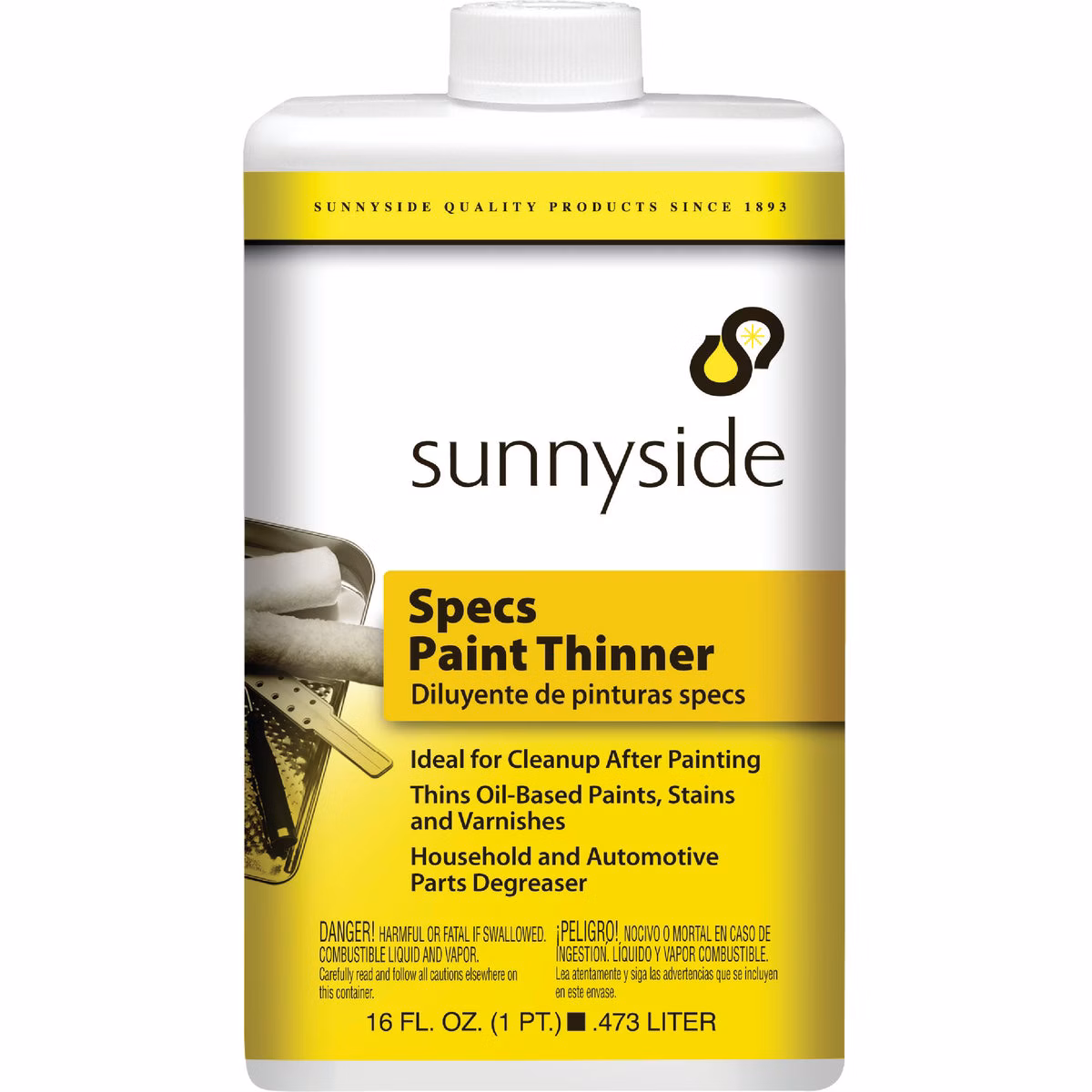 Sunnyside 1 Pint Specs Paint Thinner