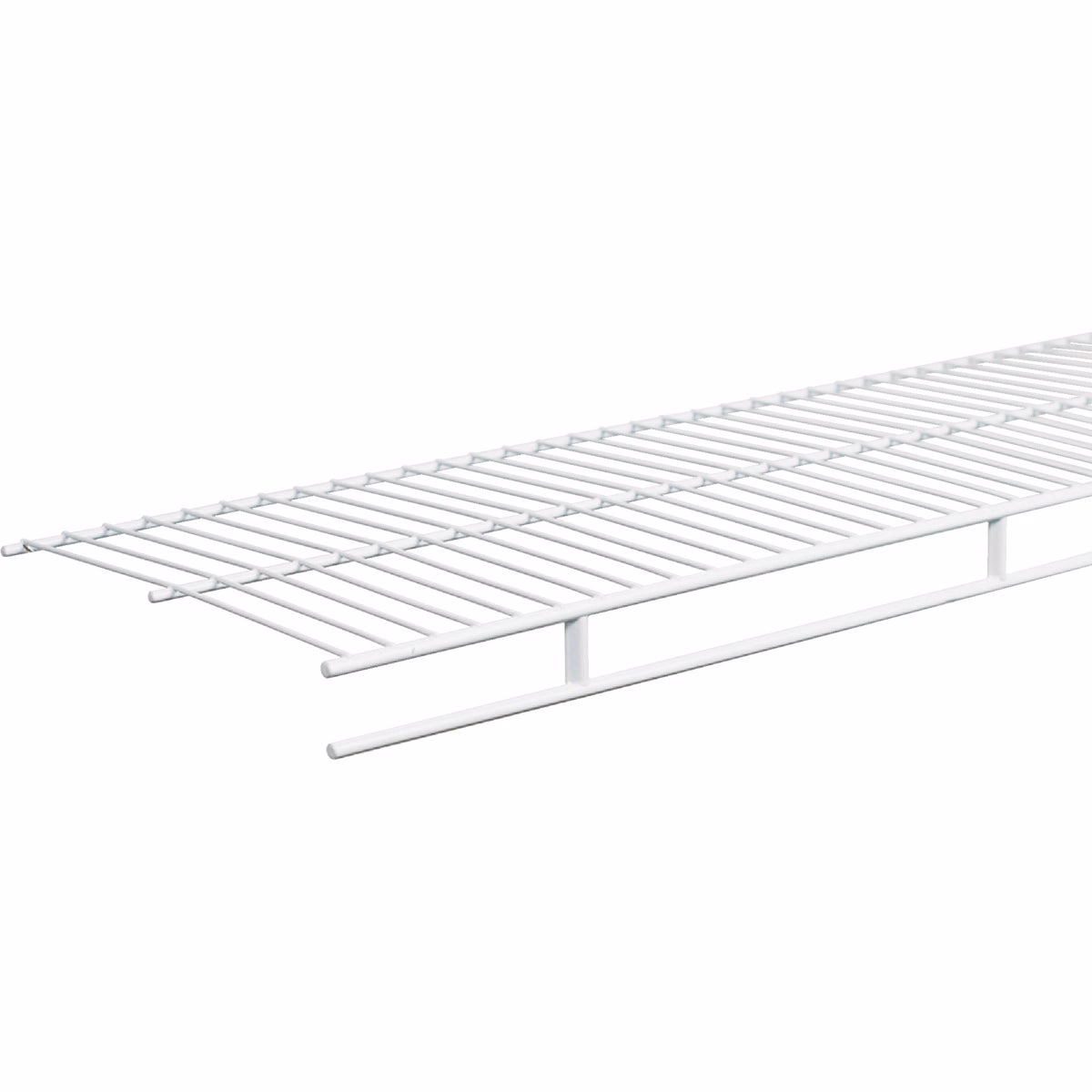 ClosetMaid 8 Ft. W. x 12 In. D. Ventilated Wire Shelf & Rod, White