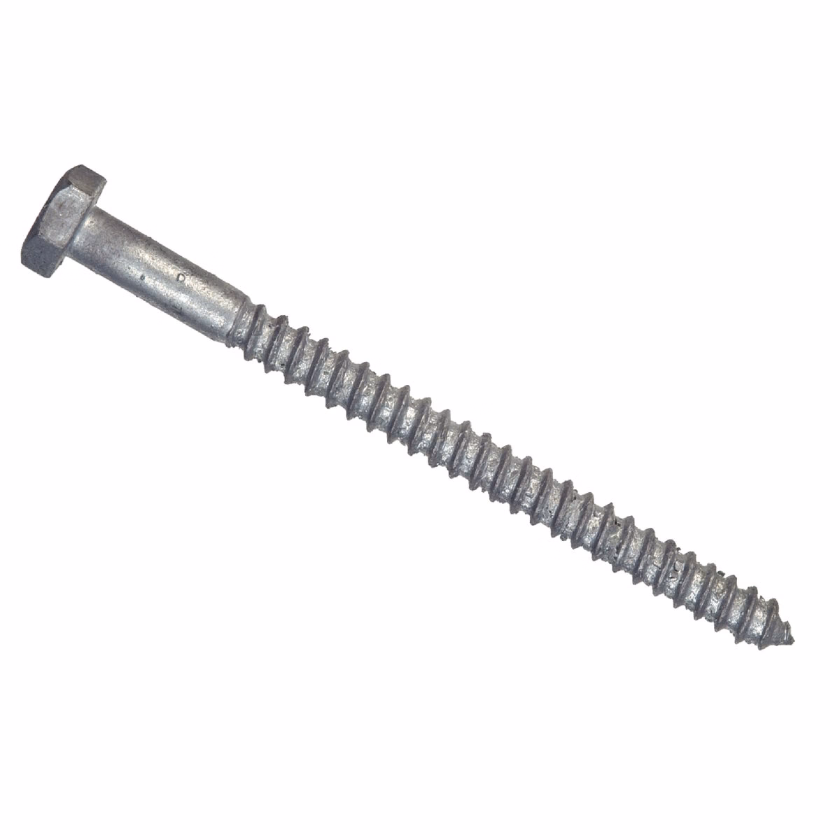 Hillman 1/2 In. x 4-1/2 In. Galvanized Hex Lag Screw (25-Count)