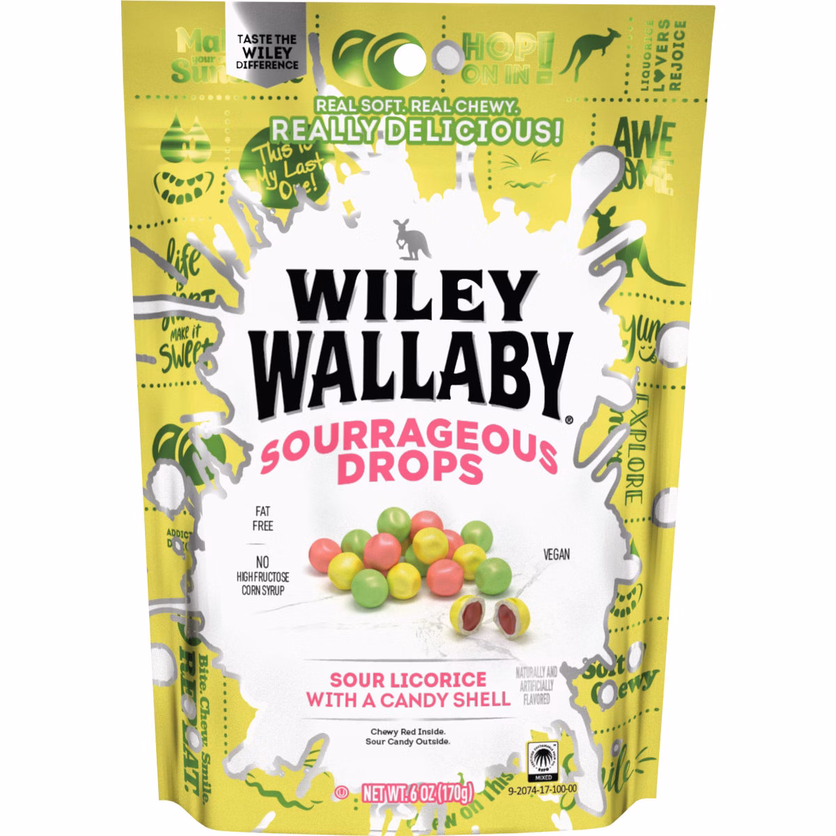 Wiley Wallaby 6 Oz. Sourrageous Drops