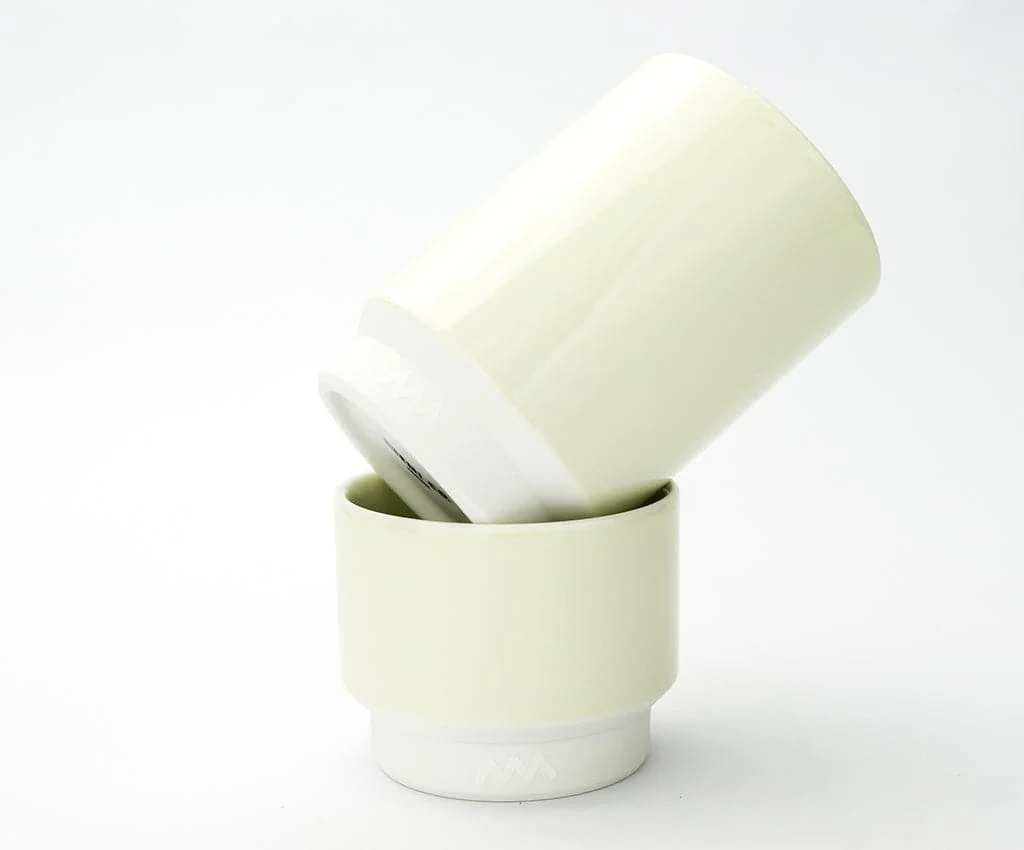 Asemi Hasami Cups Large – Light Green