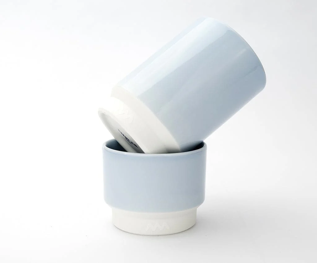 Asemi Hasami Cups Small – Light Blue