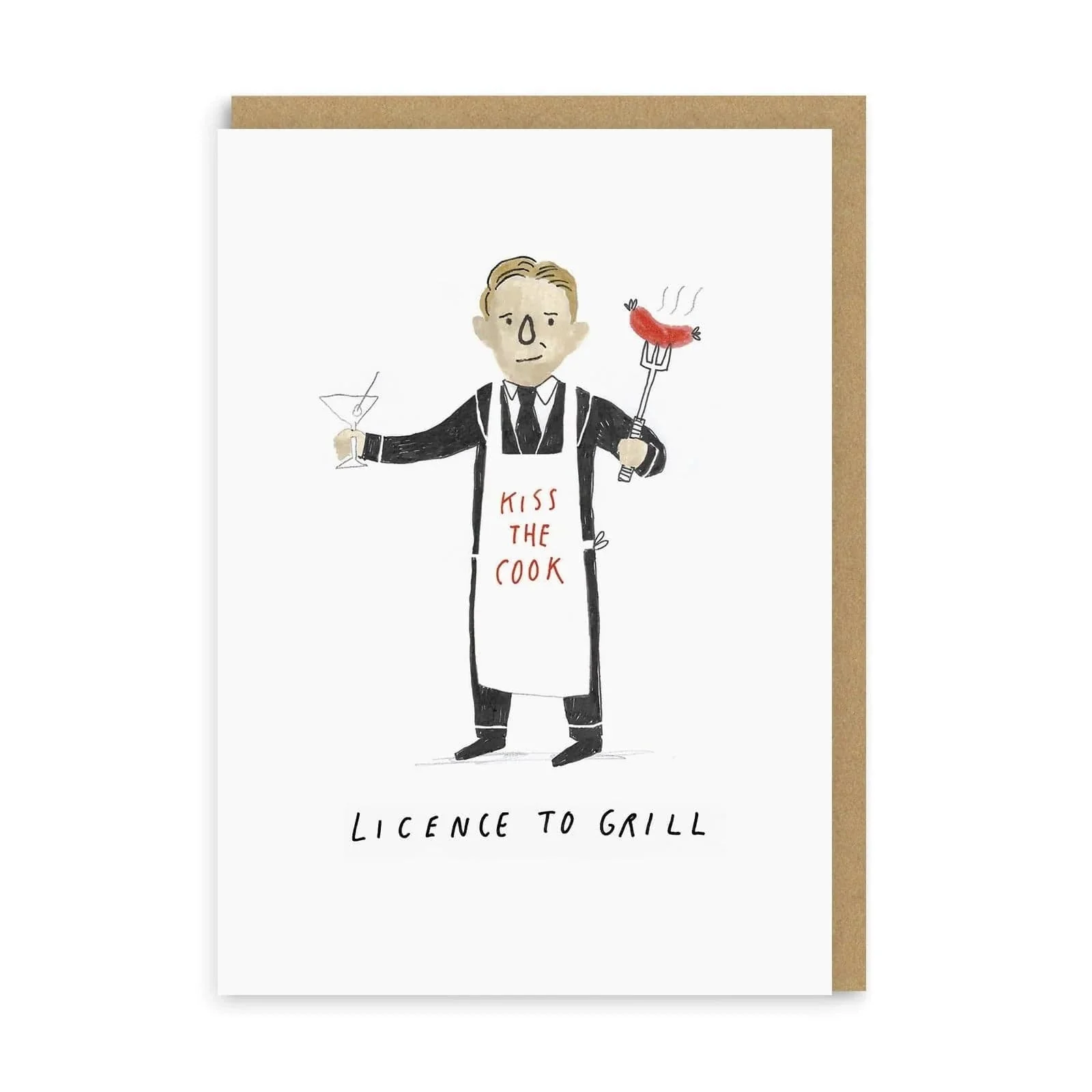 Ohh Deer Father’s Day Card [Licence to Grill Greeting Card]