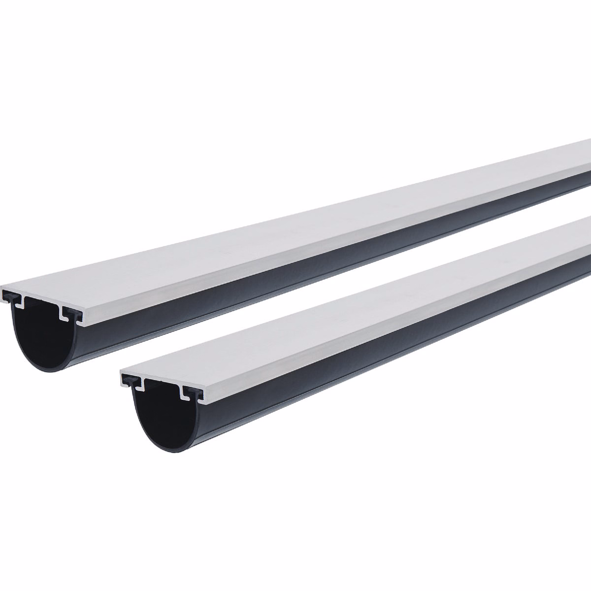 M-D Building Products 18 Ft. Black Aluminum and Vinyl Garage Door Bottom Seal