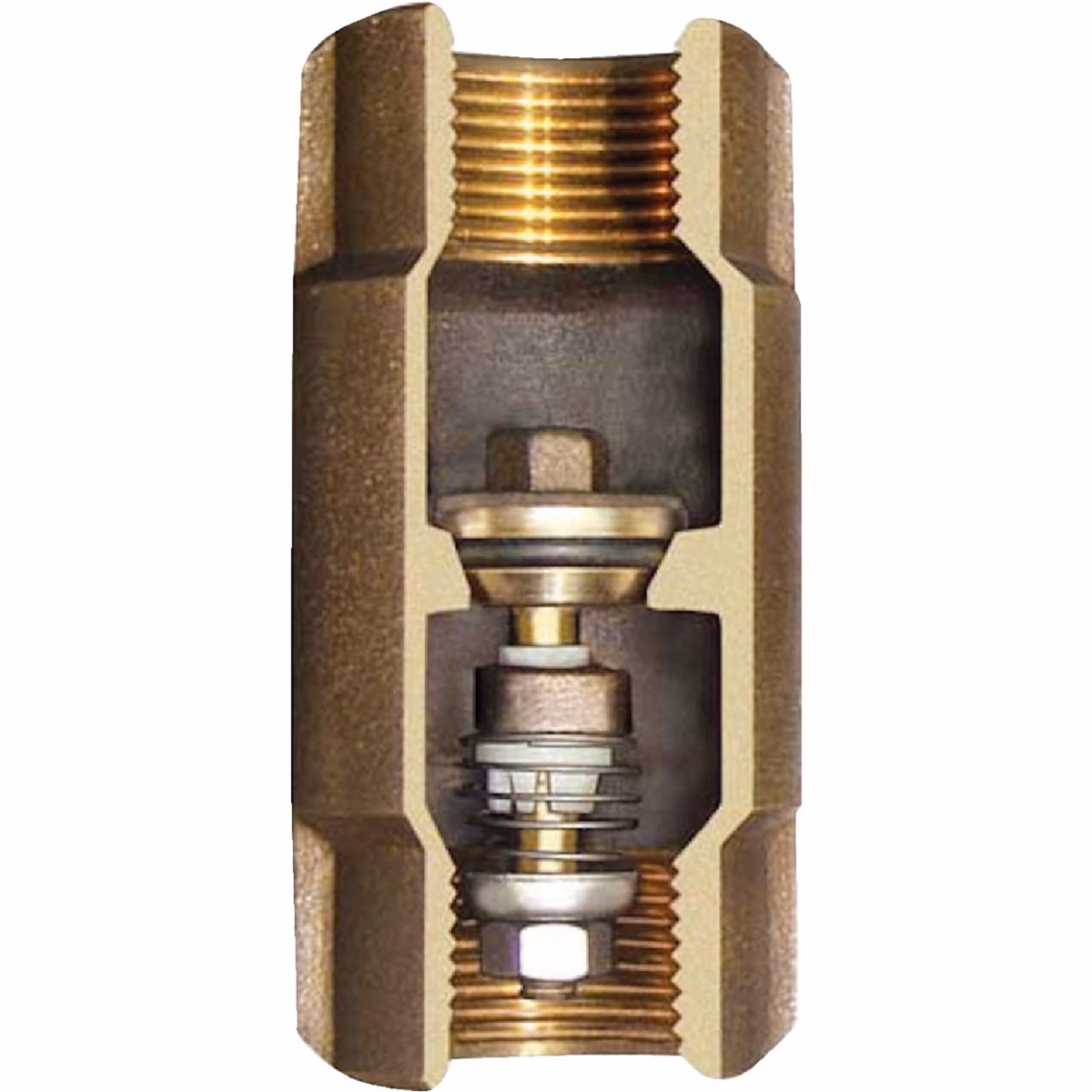 Simmons 1 In. Silicon Bronze Lead Free Check Valve