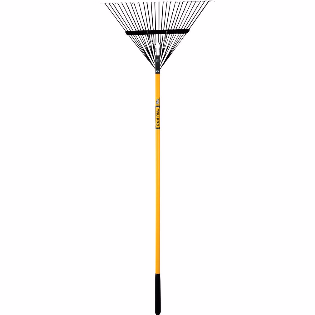 Truper Tru Pro 26 In. Steel Head 54 In. Fiberglass Handle Leaf Rake (26-Tine)