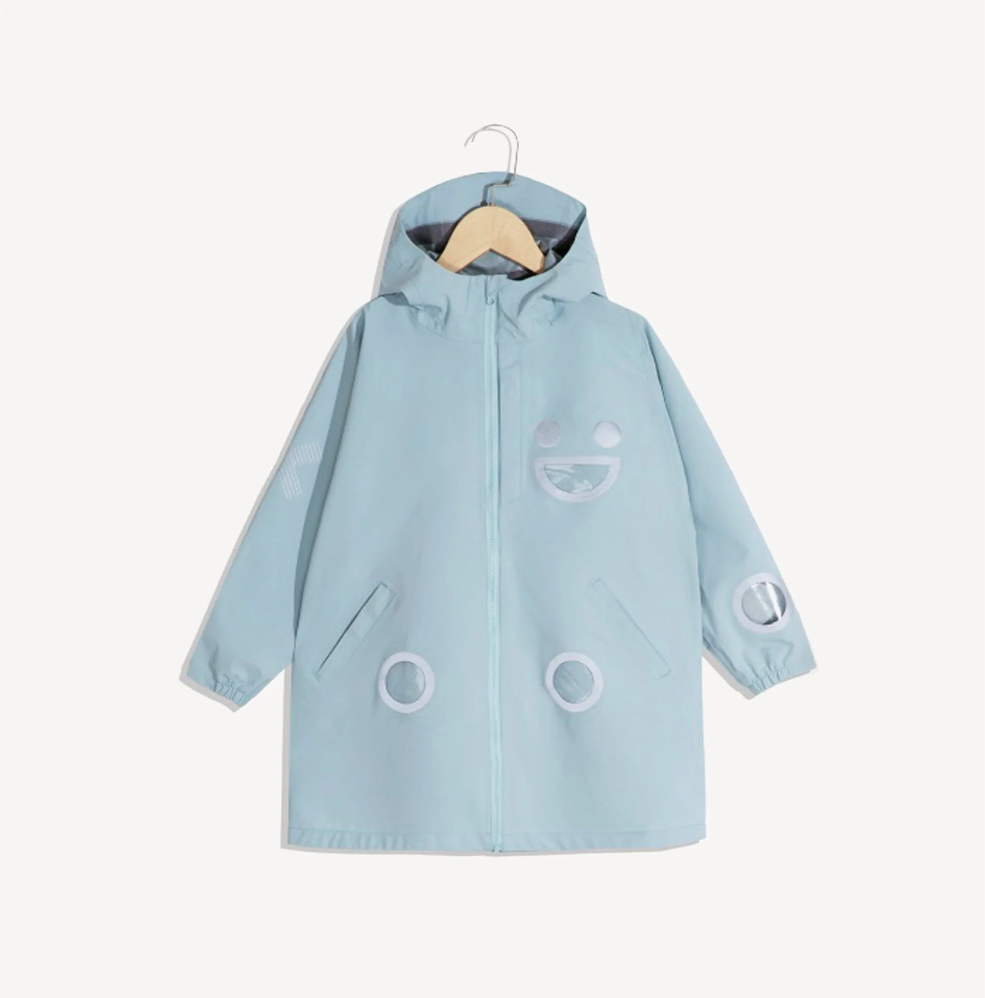 BOXBO Kids Wistiti Windbreaker Rain Jacket – Blue