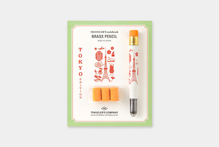 TRAVELER’S Limited Edition Tokyo Brass Pencil