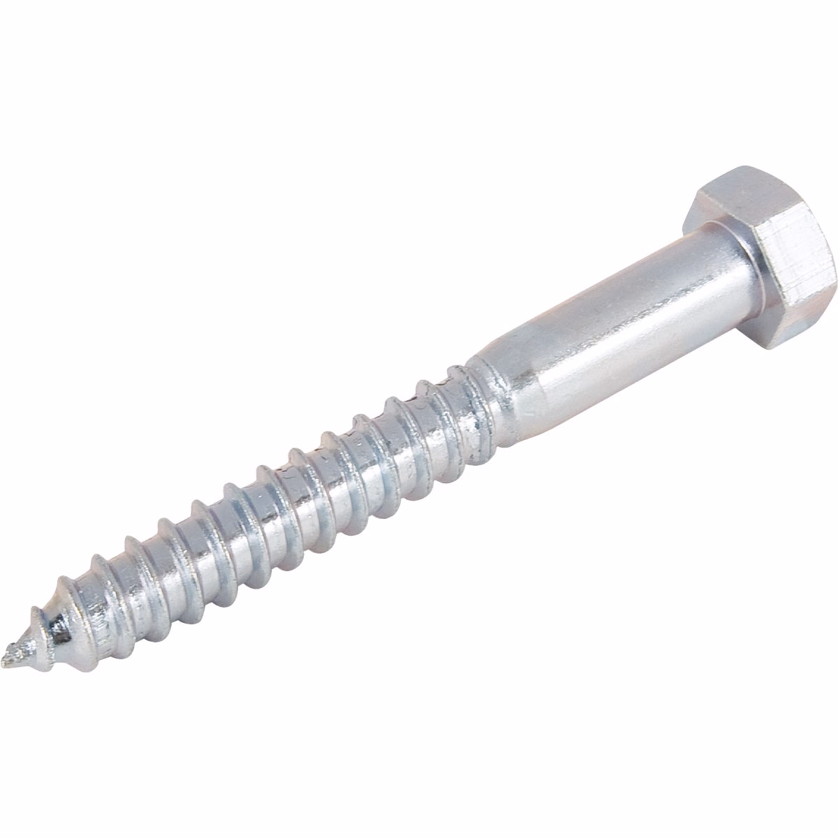 Hillman 3/8 In. x 8 In. Zinc Hex Lag Screw (50-Count)