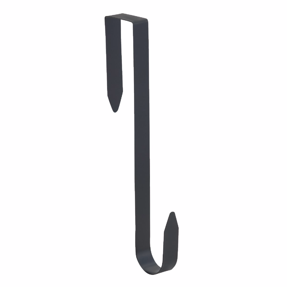Gerson 12 In. Metal Over-The-Door Black Wreath Hanger