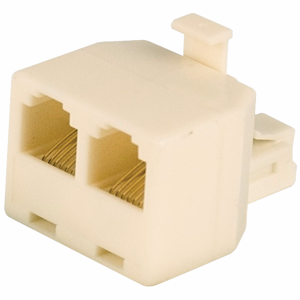 RCA Almond 2-Line Phone Splitter