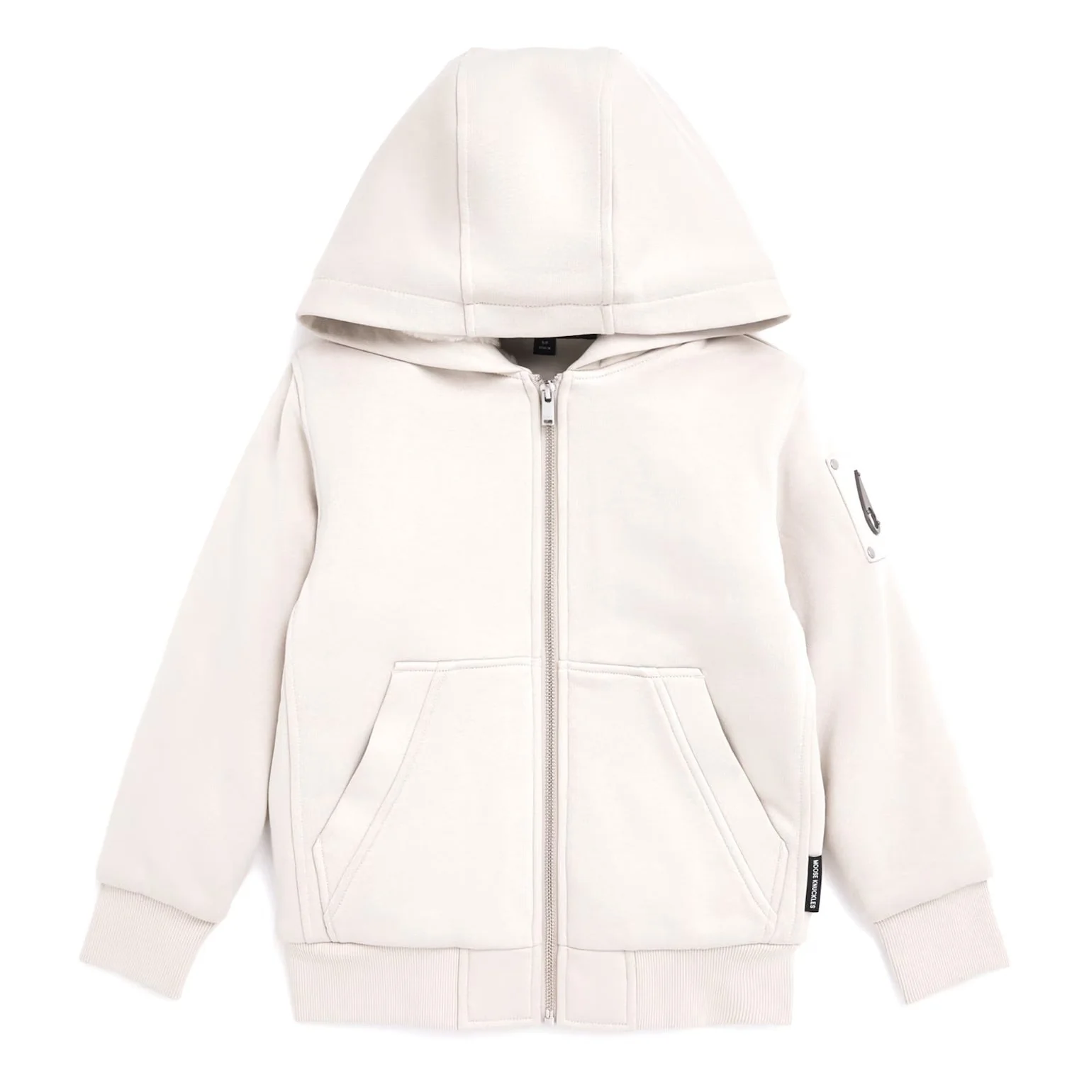 Moose Knuckles Kids Classic Bunny Hoodie w/ Joggers – Cream White