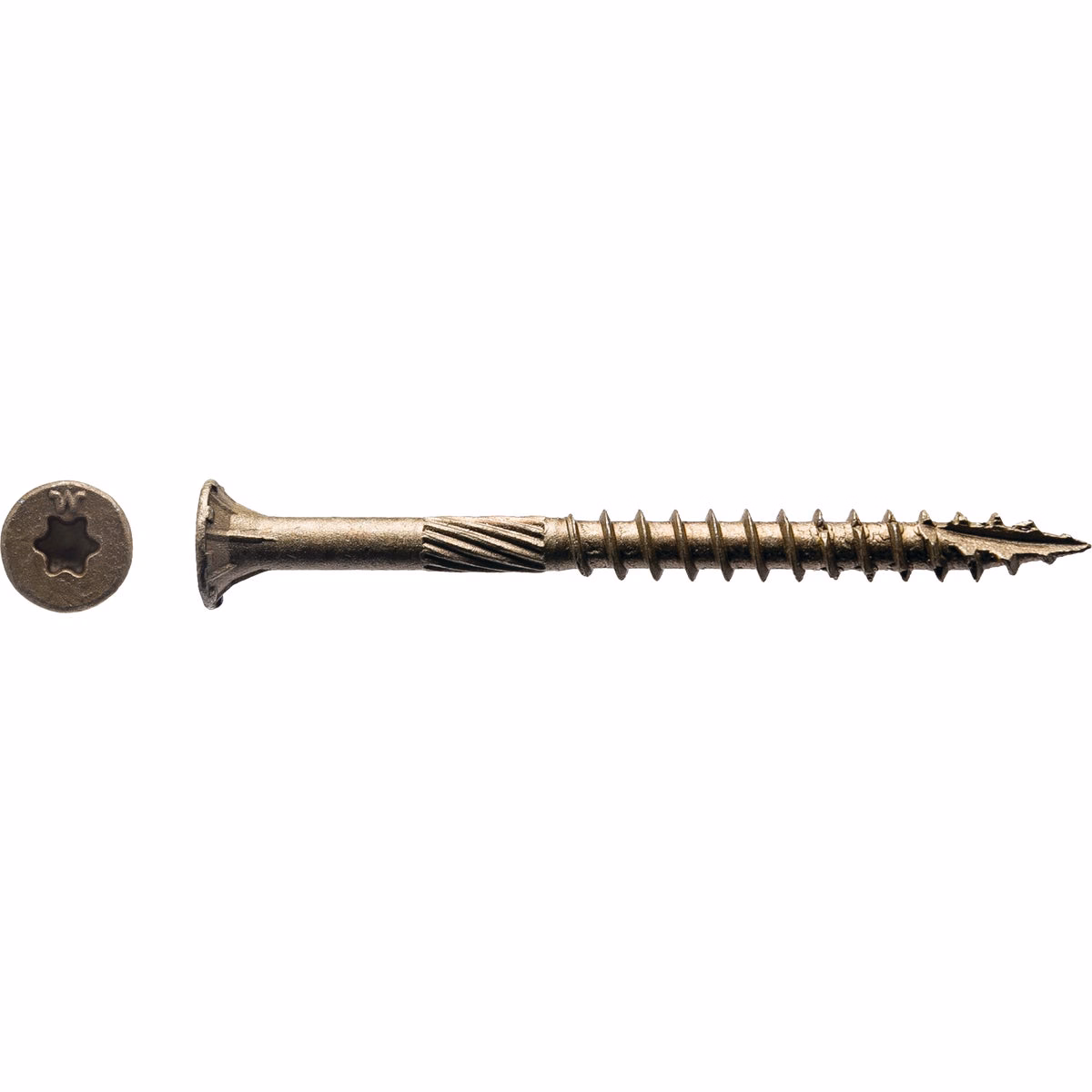 Big Timber #10 x 3 In. Bronze Flat Head Wood Screw (320-Count, 5 Lb.)