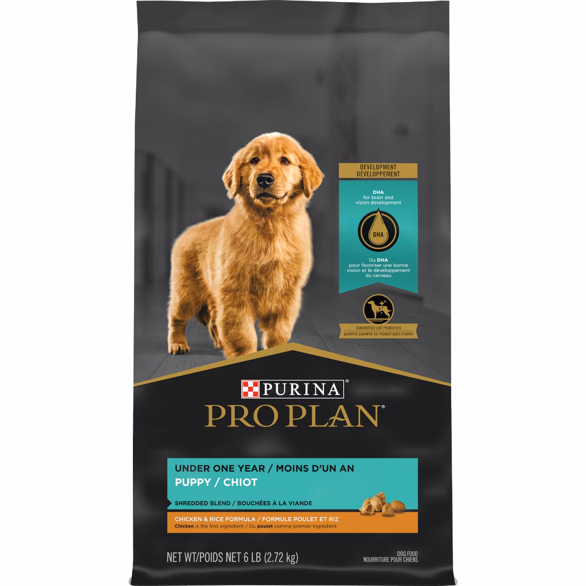 Purina Pro Plan Shredded Blend 6 Lb. Chicken & Rice Flavor Dry Puppy Food