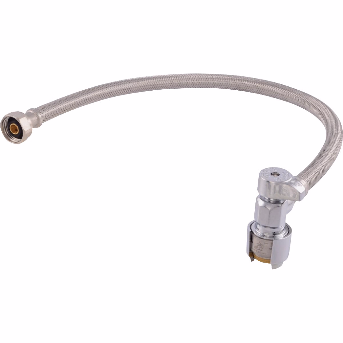 SharkBite 1/2 In. x 1/2 In. x 20 In. L Stainless Steel Faucet Connector