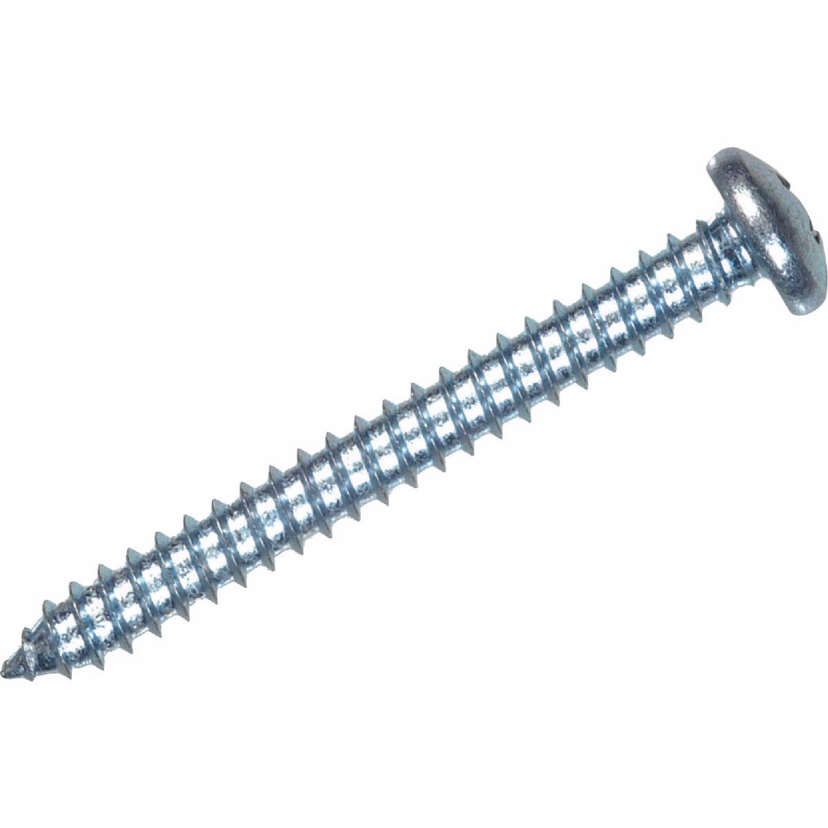 Hillman #8 x 1 In. Phillips Pan Head Zinc Sheet Metal Screw (16-Count)