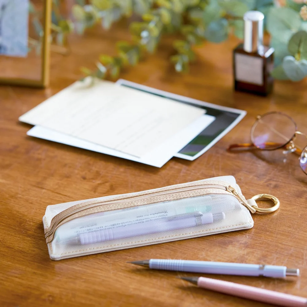 KING JIM EMILY Flat Pen Case