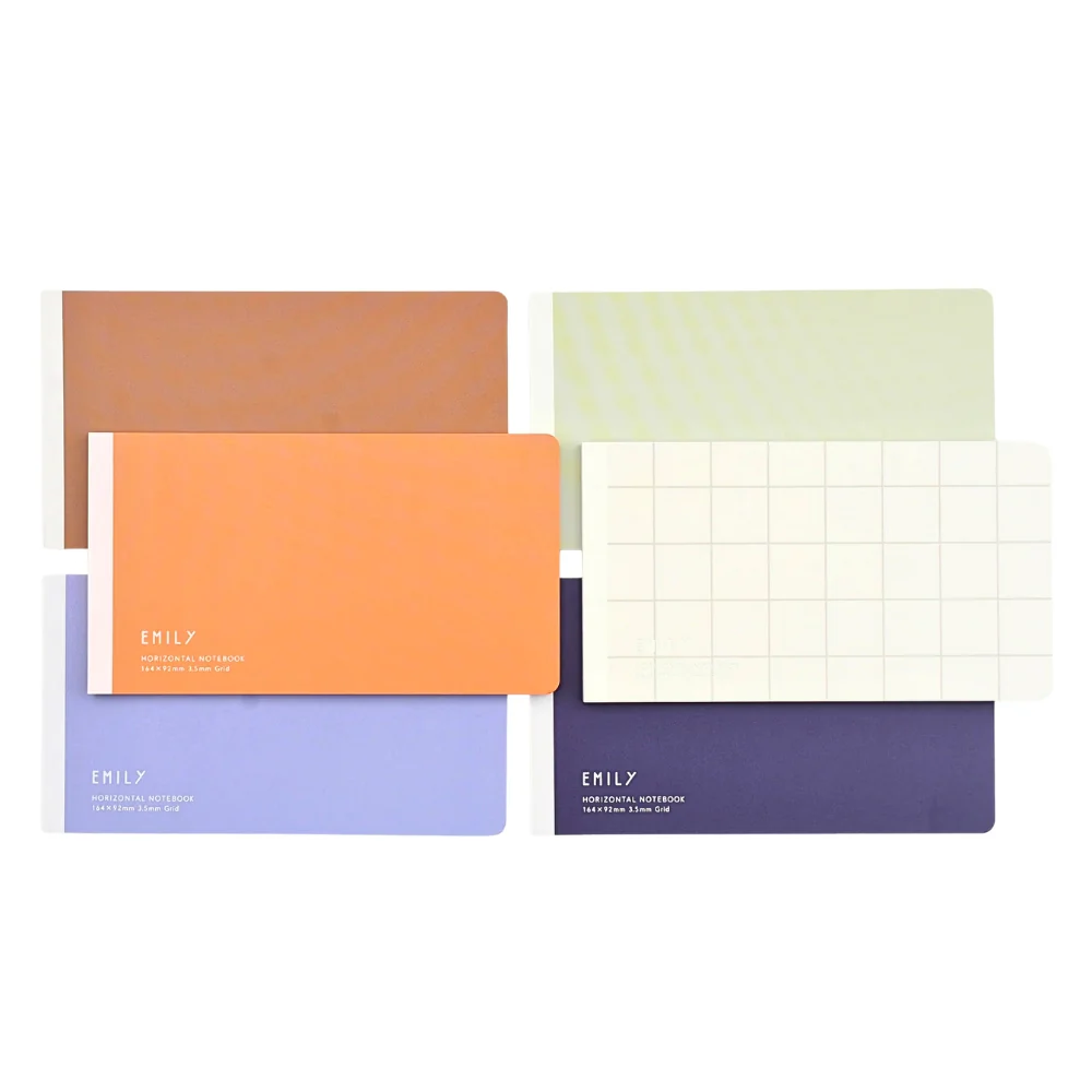 KING JIM EMILY Horizontal Notebook