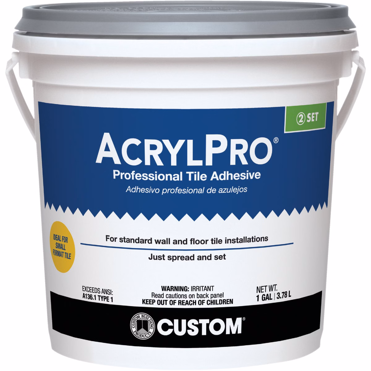 AcrylPro 1 Gal. Ceramic Tile Adhesive Bonder