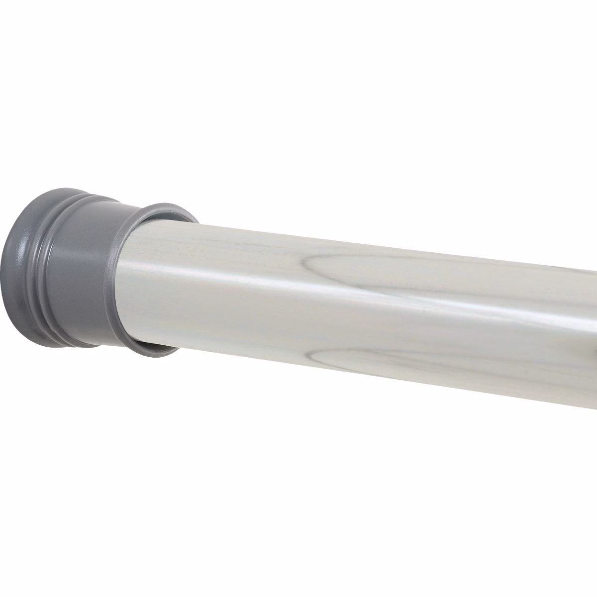 Zenith Zenna Home Straight 52 In. to 86 In. Adjustable Tension Shower Rod in Chrome