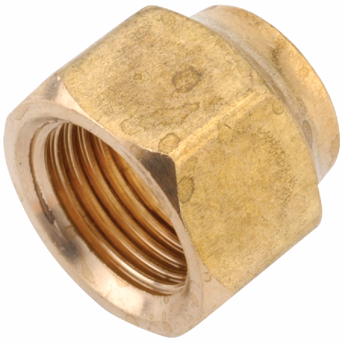 Anderson Metals 3/8 In. x 1/4 In. Brass Flare Reducing Nut