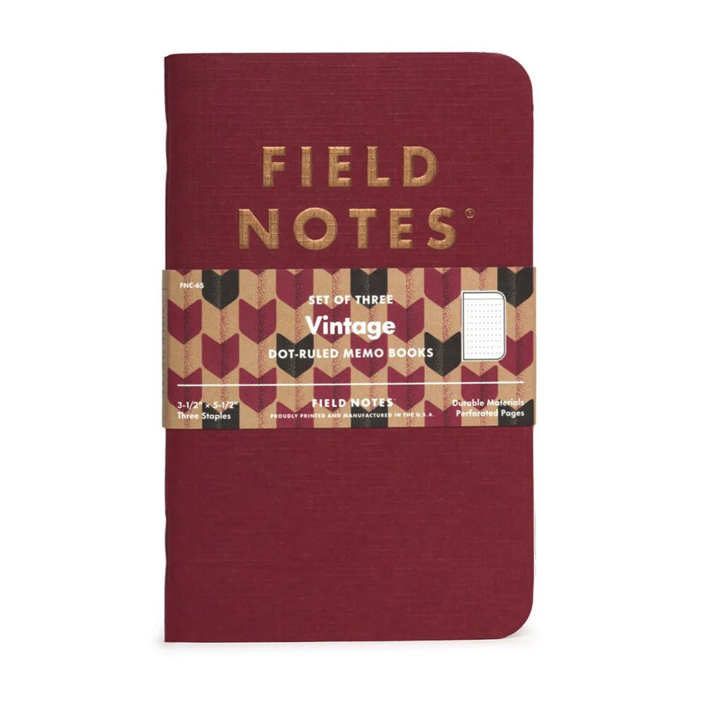 Field Notes Memo Books – The “Vintage” Limited Edition