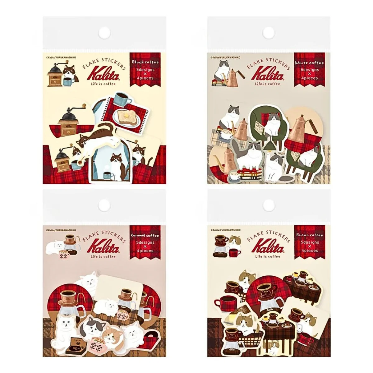 Furukawa Shiko x Kalita Washi Flake Planner Sticker