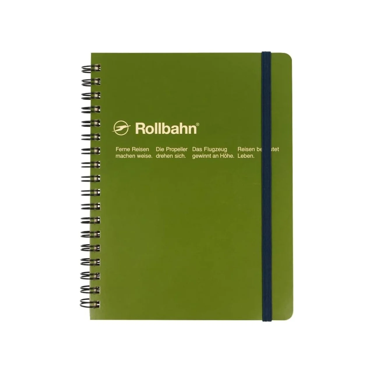 Delfonics Rollbahn Spiral Notebook — 18cm x 14cm