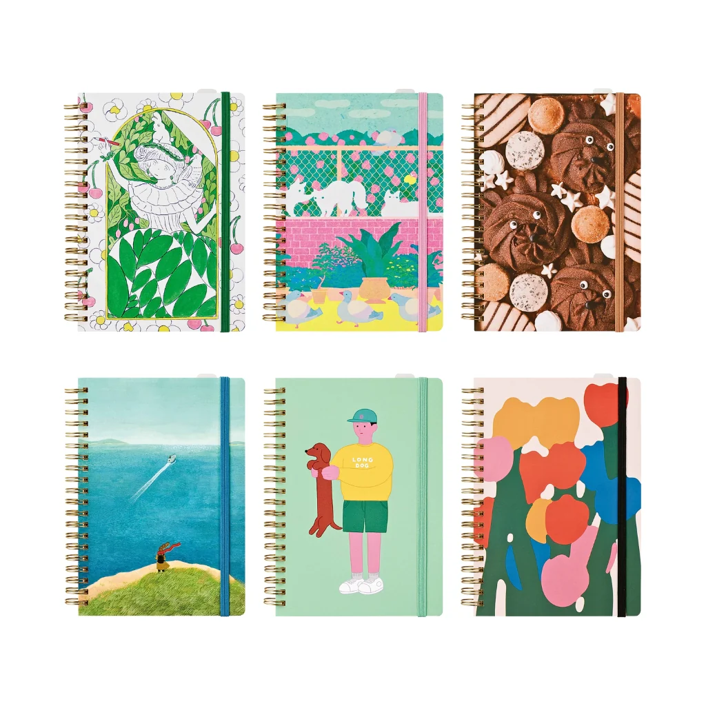 KING JIM HITOTOKI Ring Notebook – Comic Size