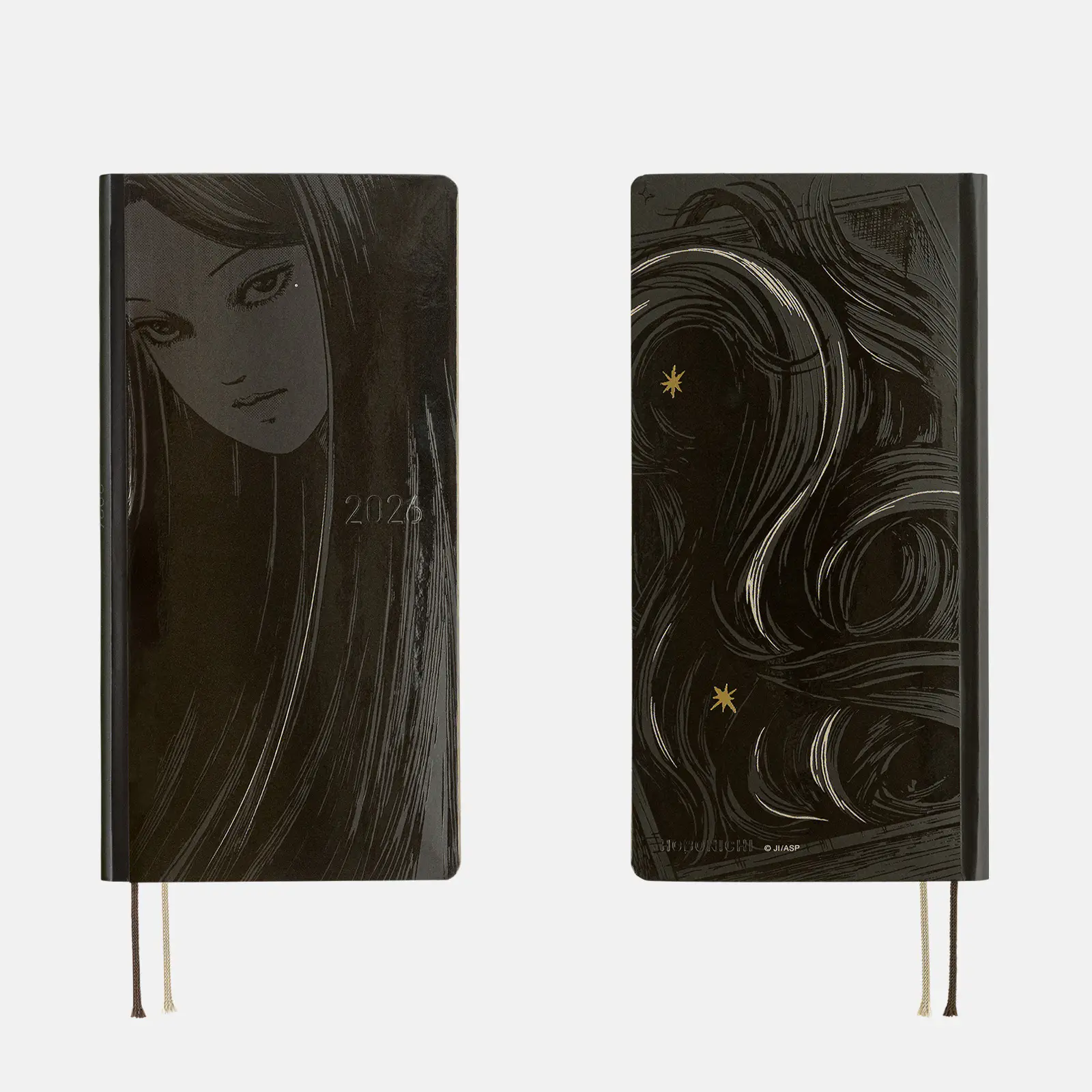 Hobonichi Hard Cover Japanese Book: Junji Ito: Tomie – Haunting Beauty [Japanese/Tall & Slim/Apr Start]