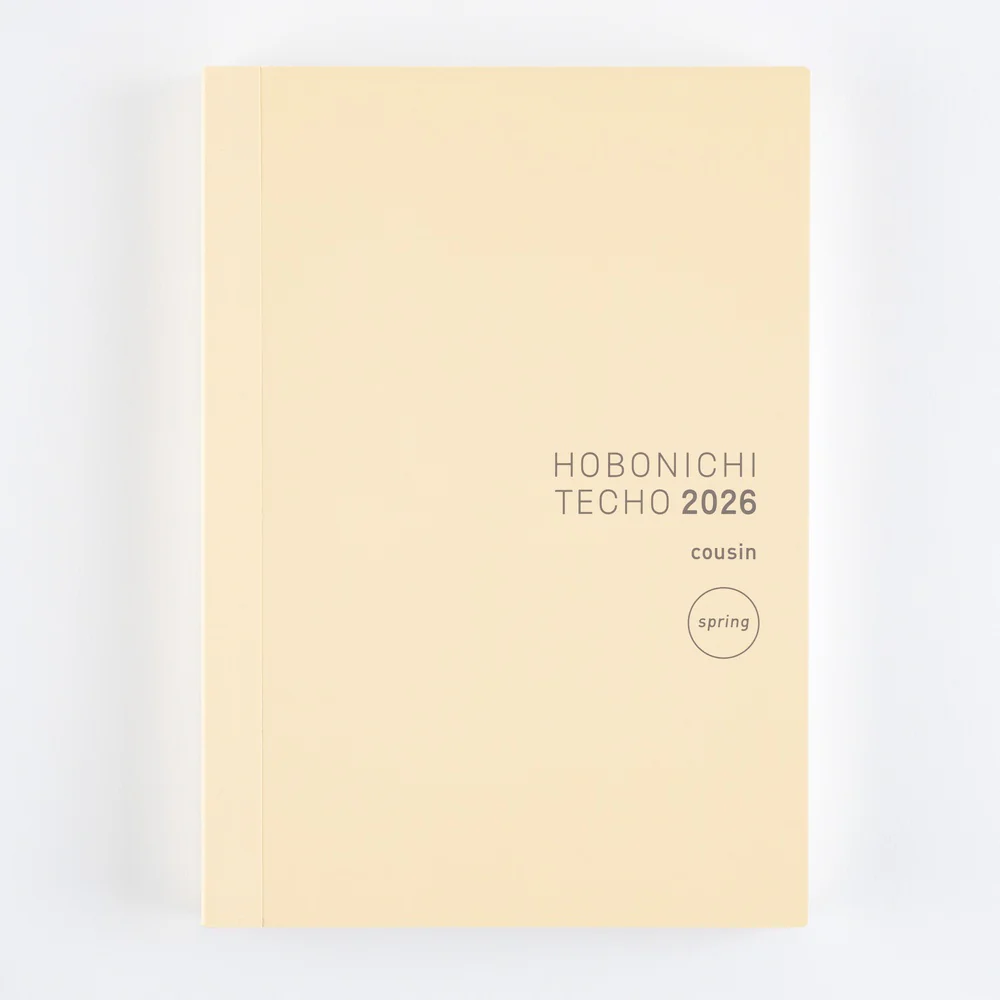 Hobonichi Techo Spring 2026 Japanese A5 Cousin Spring Book [A5 size/Daily/Apr start/Mon start]