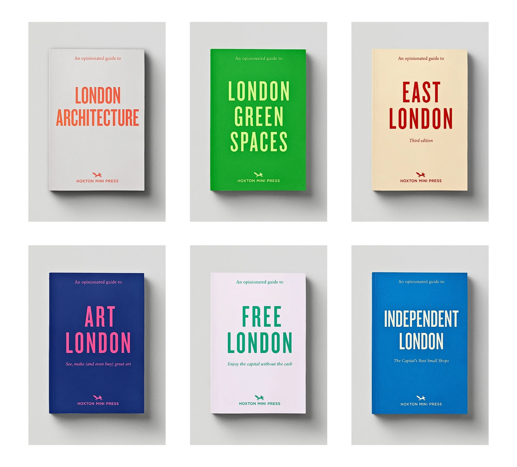 Hoxton Mini Press – An Opinionated Guide Book Series (London Editions)