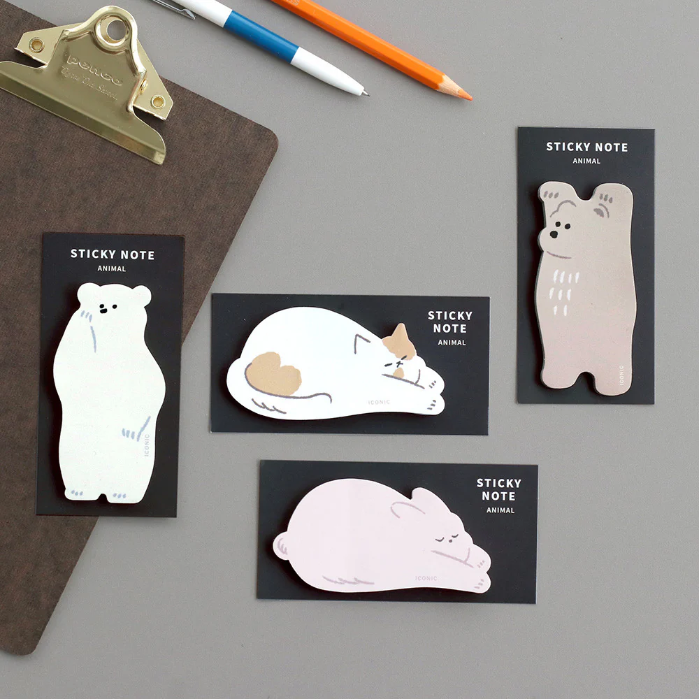 Iconic Animal Sticky Note