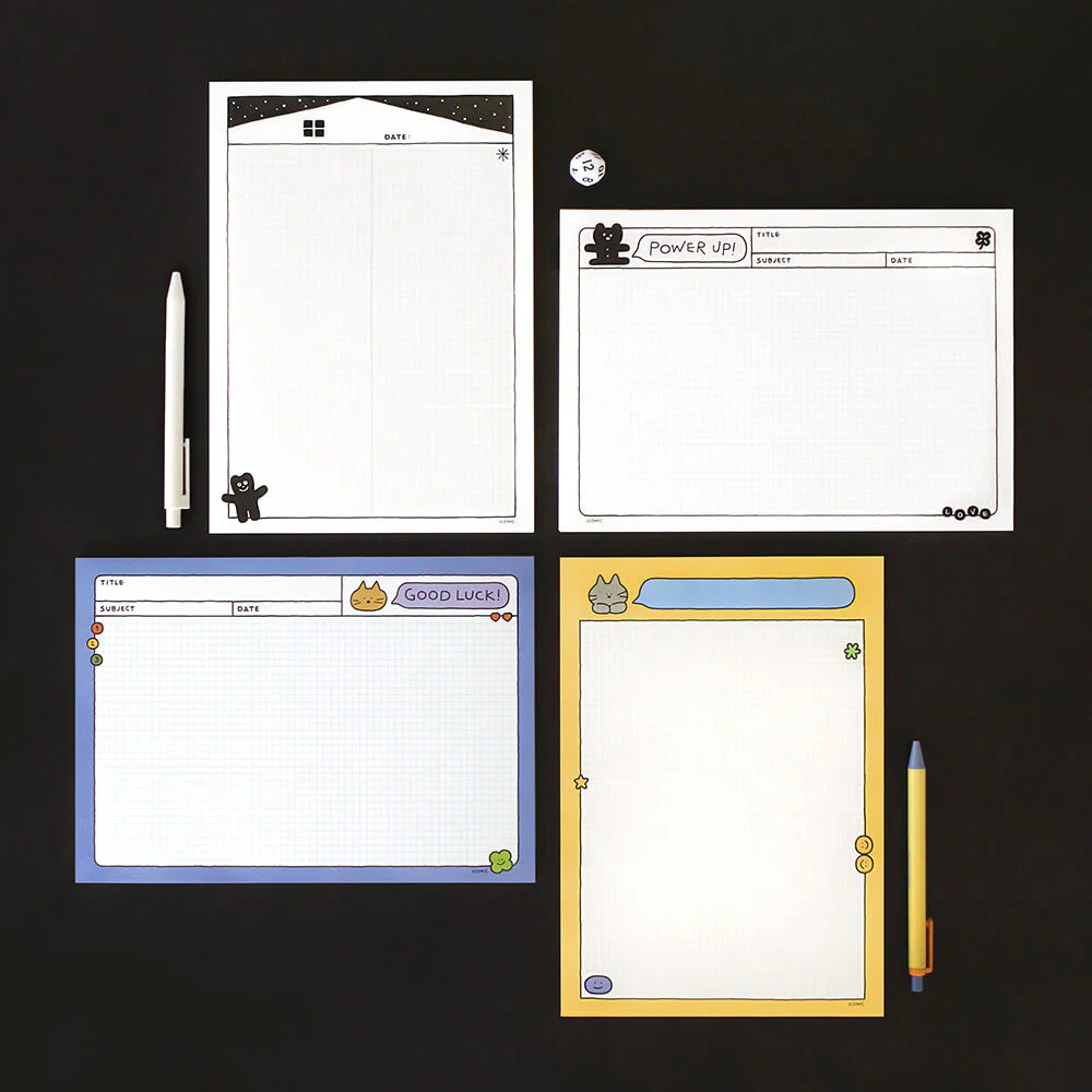 Iconic Doodle Notepad B5